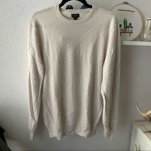 JCrew Men’s Cashmere Sweater L NWOT
